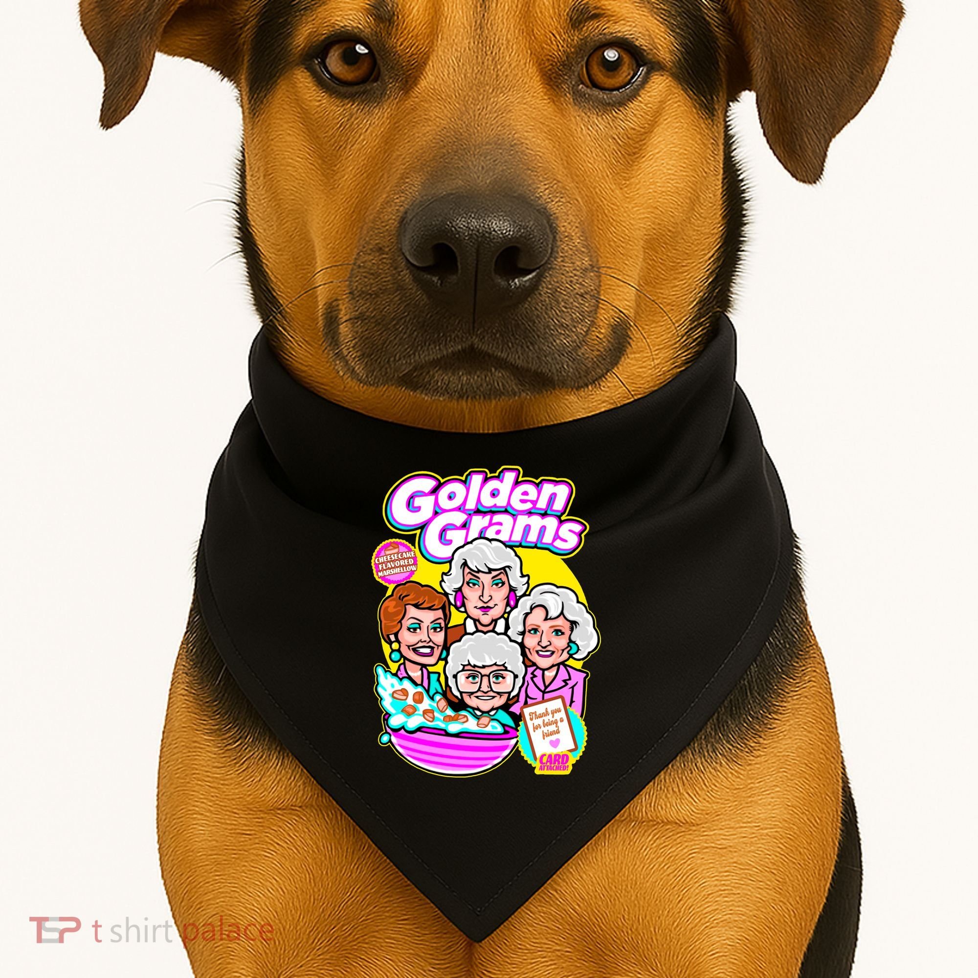 Golden Grams Cereal USA-Made Doggie Bandana