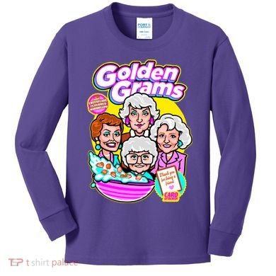 Golden Grams Cereal Kids Long Sleeve Shirt