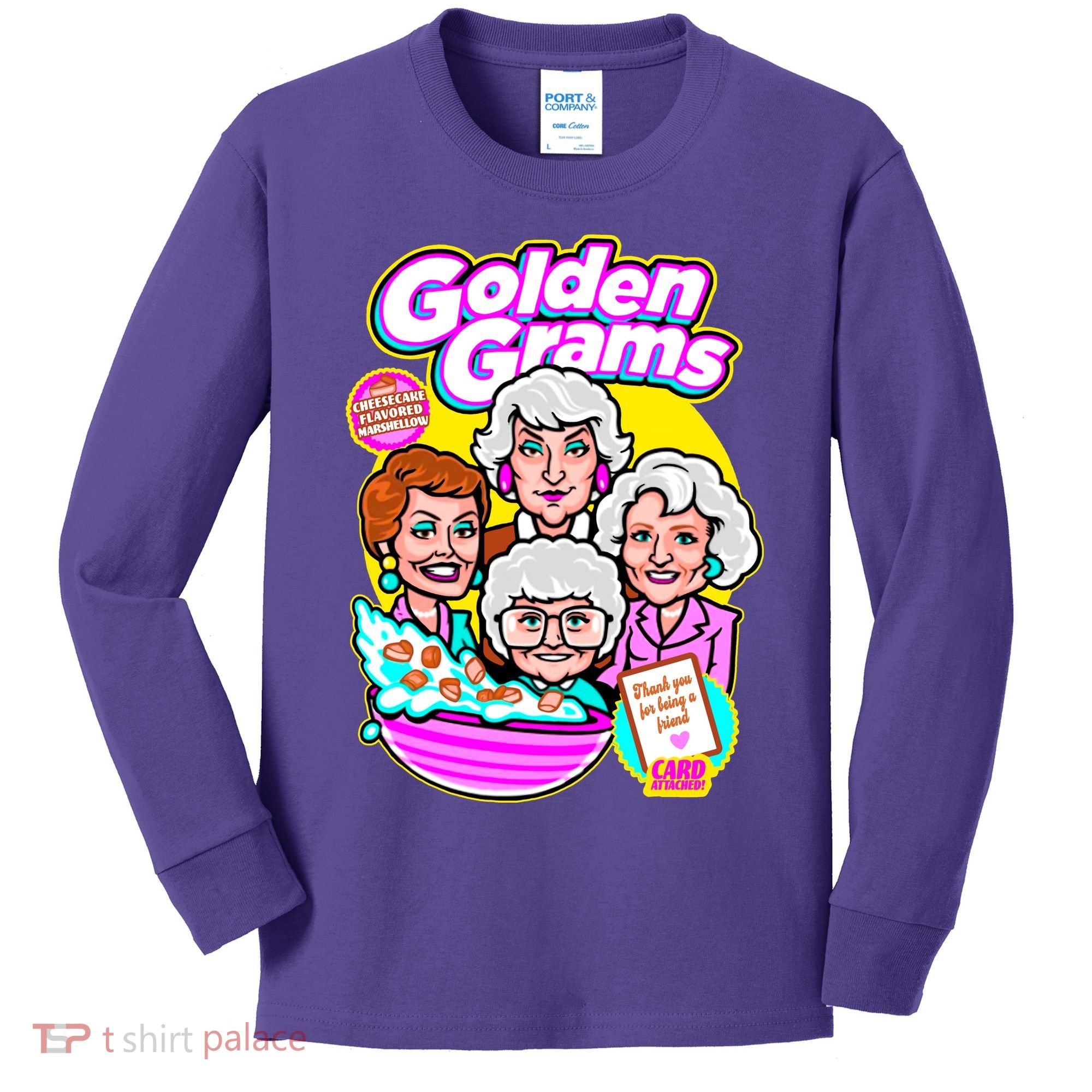 Golden Grams Cereal Kids Long Sleeve Shirt