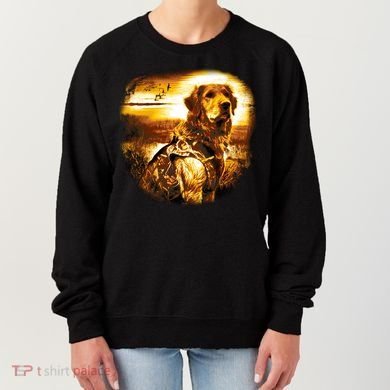 Golden Hunter Retriever Dog Women's Sweatshirt