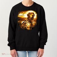 Golden Hunter Retriever Dog Women's Sweatshirt thumb 0