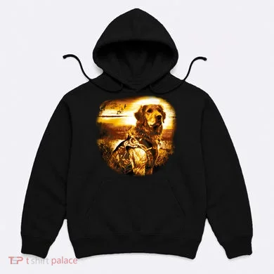 Golden Hunter Retriever Dog Hoodie