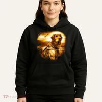 Golden Hunter Retriever Dog Hoodie thumb 5