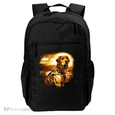 Golden Hunter Retriever Dog Backpack