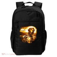 Golden Hunter Retriever Dog Backpack thumb 0