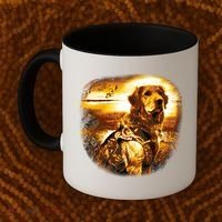 Golden Hunter Retriever Dog Coffee Mug thumb 2