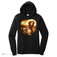 Golden Hunter Retriever Dog Women's Hoodie thumb 0