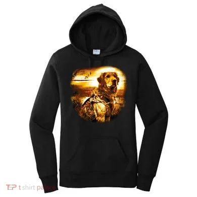 Golden Hunter Retriever Dog Women's Hoodie