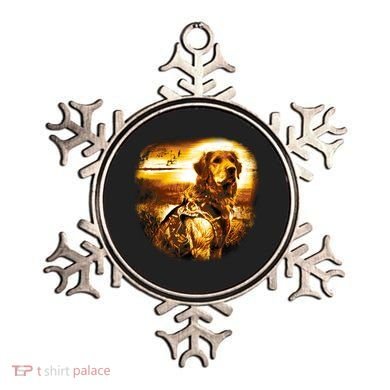 Golden Hunter Retriever Dog Ornament