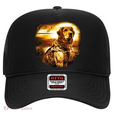 Golden Hunter Retriever Dog Hat