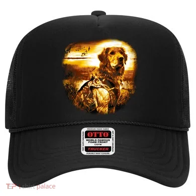 Golden Hunter Retriever Dog Hat