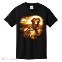 Golden Hunter Retriever Dog Kids T-Shirt thumb 0