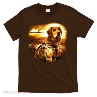 Golden Hunter Retriever Dog T-Shirt