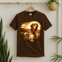Golden Hunter Retriever Dog T-Shirt thumb 2