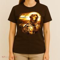 Golden Hunter Retriever Dog T-Shirt thumb 4