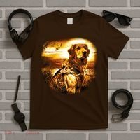 Golden Hunter Retriever Dog T-Shirt thumb 5
