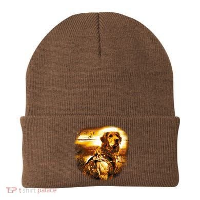 Golden Hunter Retriever Dog Beanie