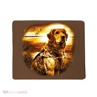 Golden Hunter Retriever Dog Mousepad thumb 0