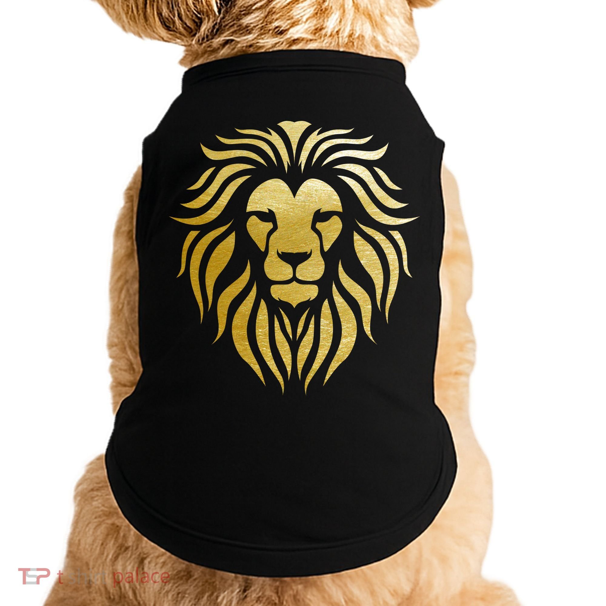 Golden King Lion Doggie Tank