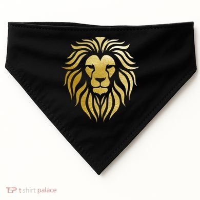 Golden King Lion USA-Made Doggie Bandana