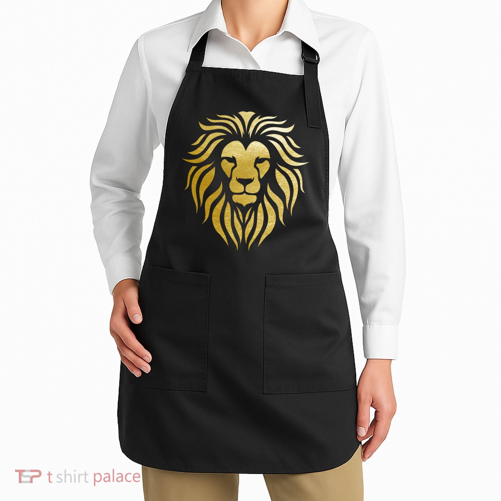 Golden King Lion Apron