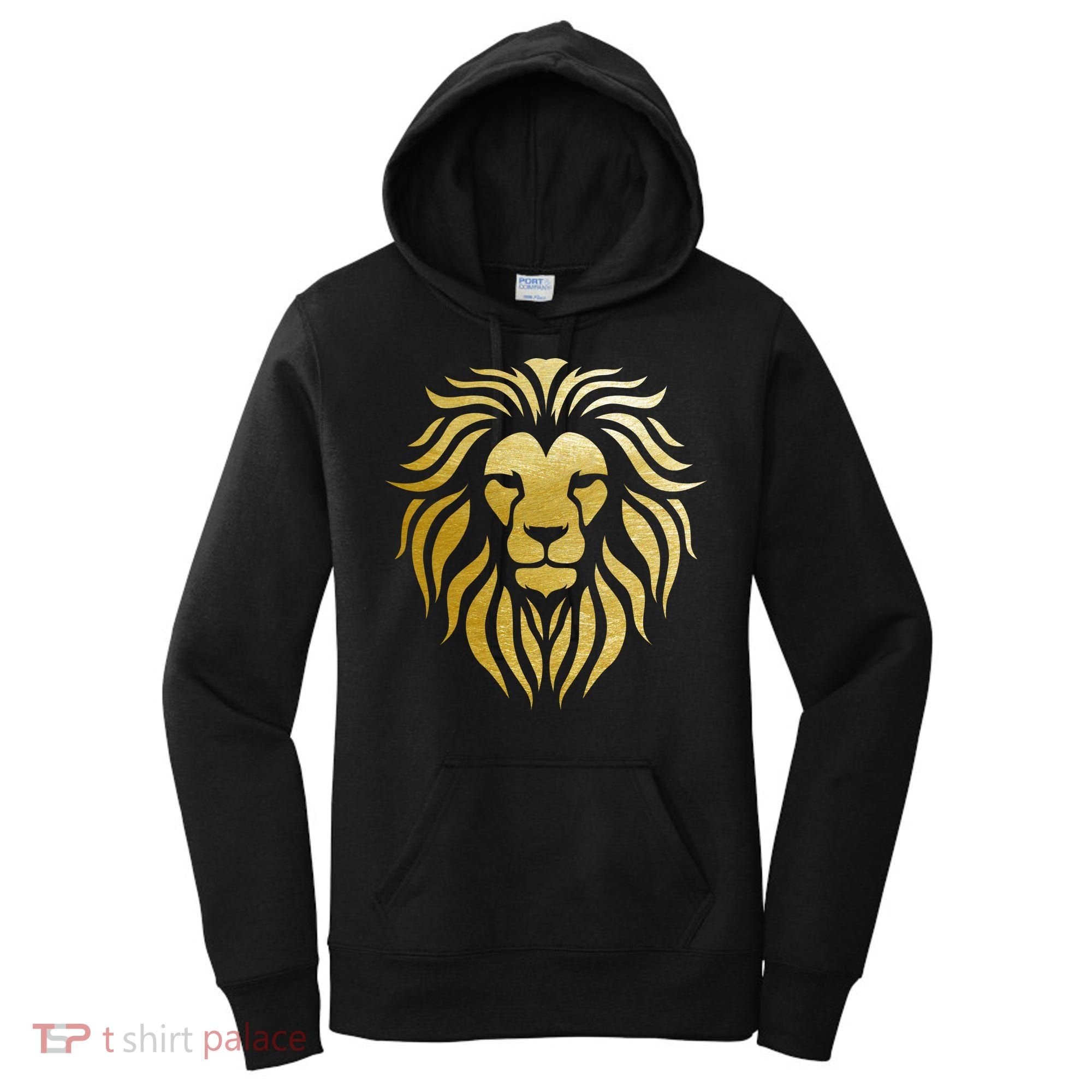 Golden King Lion Women's Hoodie