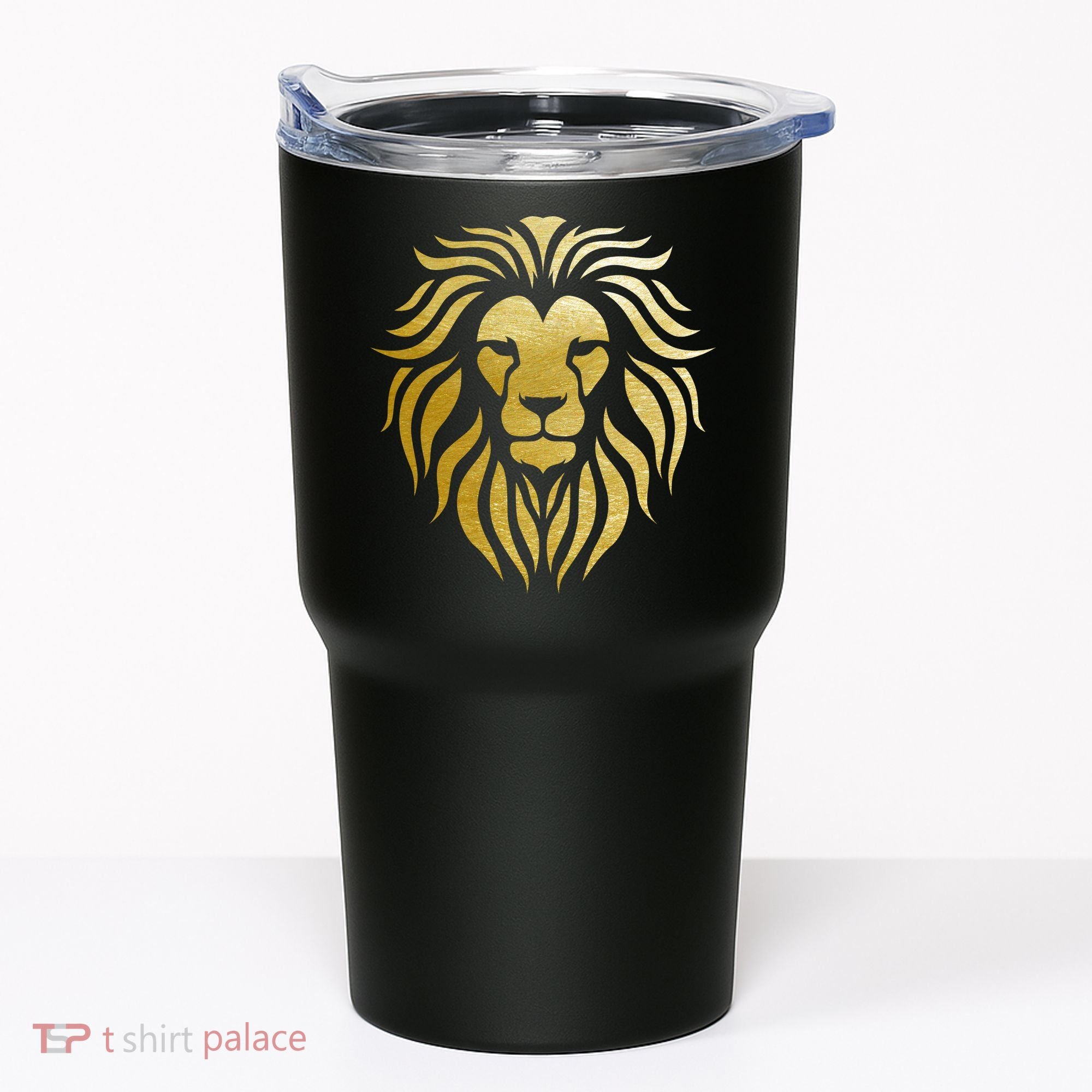 Golden King Lion Tumbler