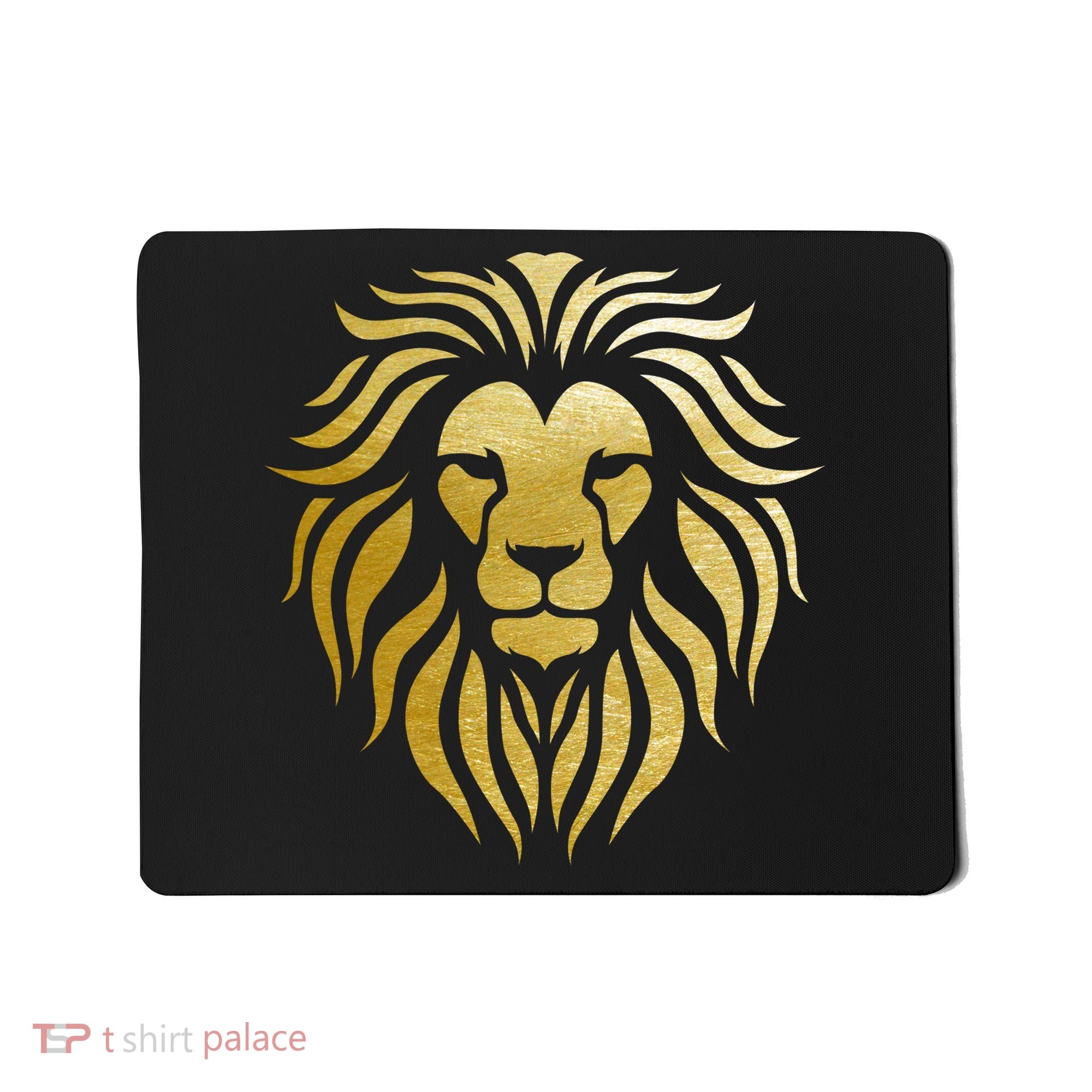 Golden King Lion Mousepad