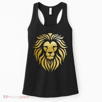 Golden King Lion Women's Tank Top
