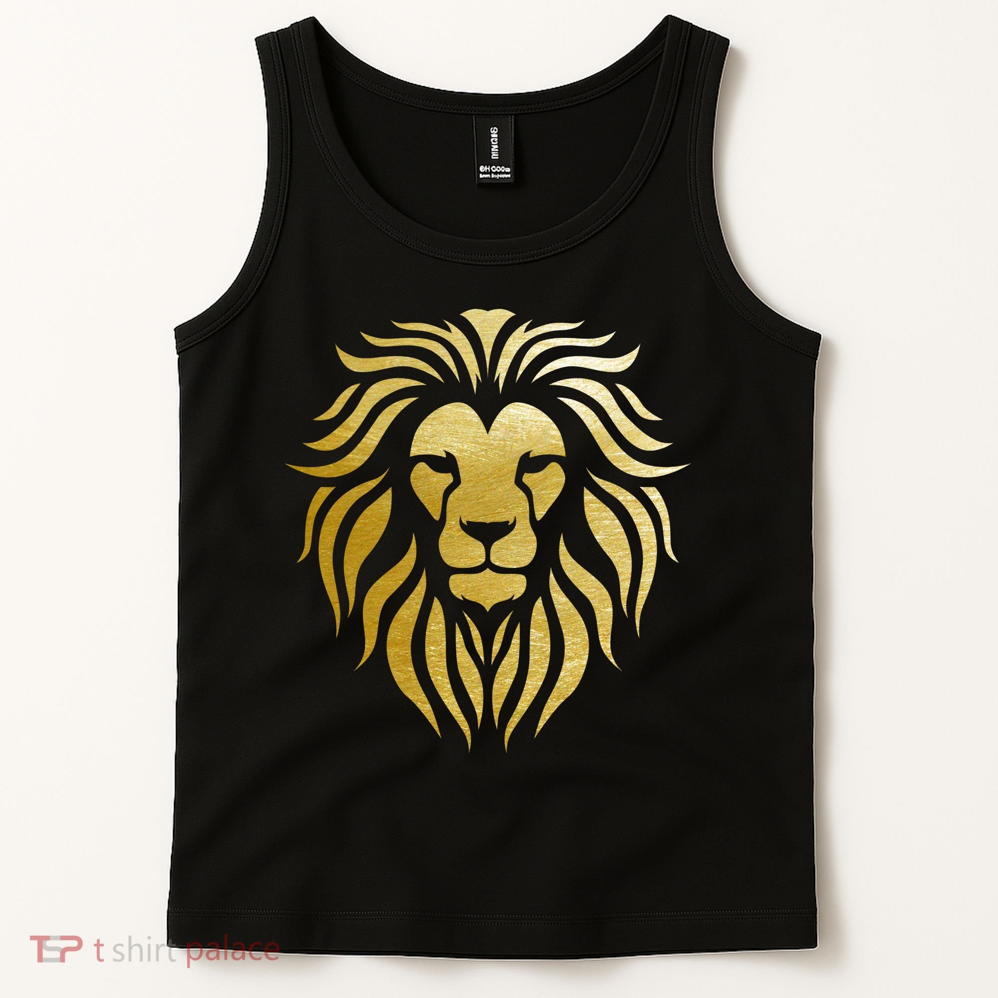 Golden King Lion Tank Top