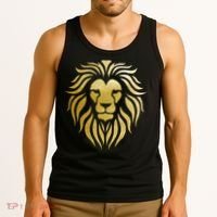 Golden King Lion Tank Top thumb 3