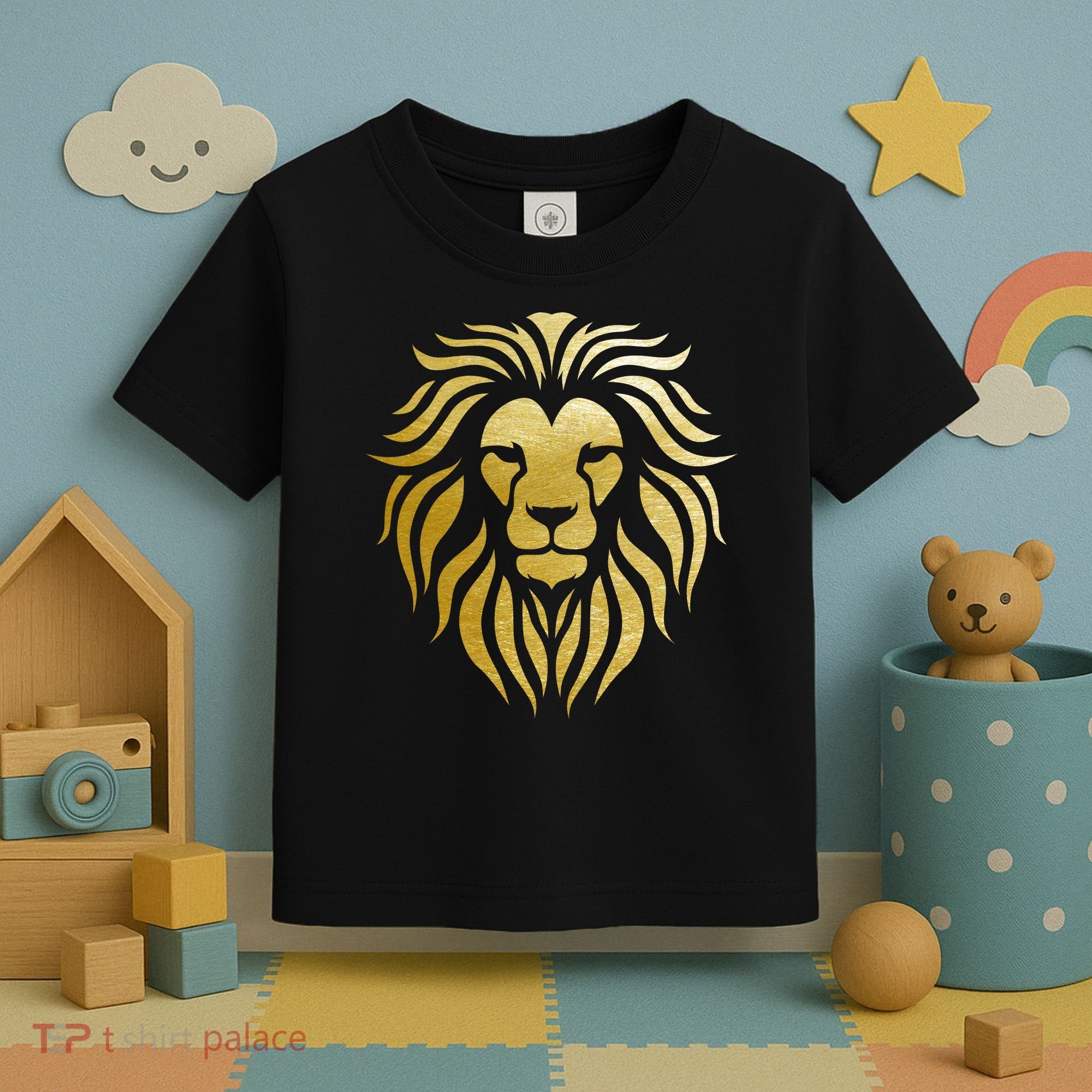 Golden King Lion Toddler T-Shirt