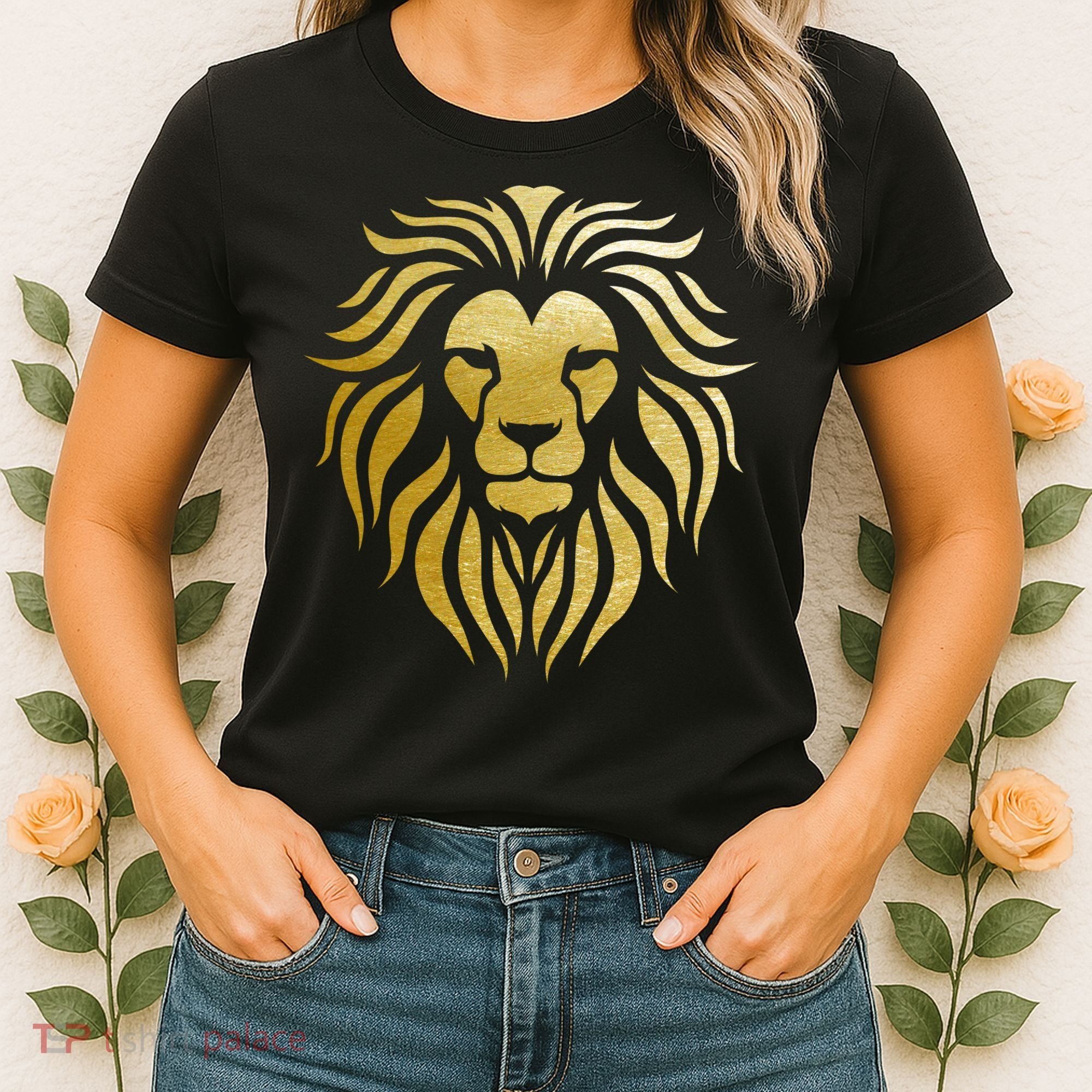 Golden King Lion Women's T-Shirt