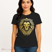 Golden King Lion Women's T-Shirt thumb 4