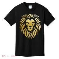 Golden King Lion Kids T-Shirt thumb 0