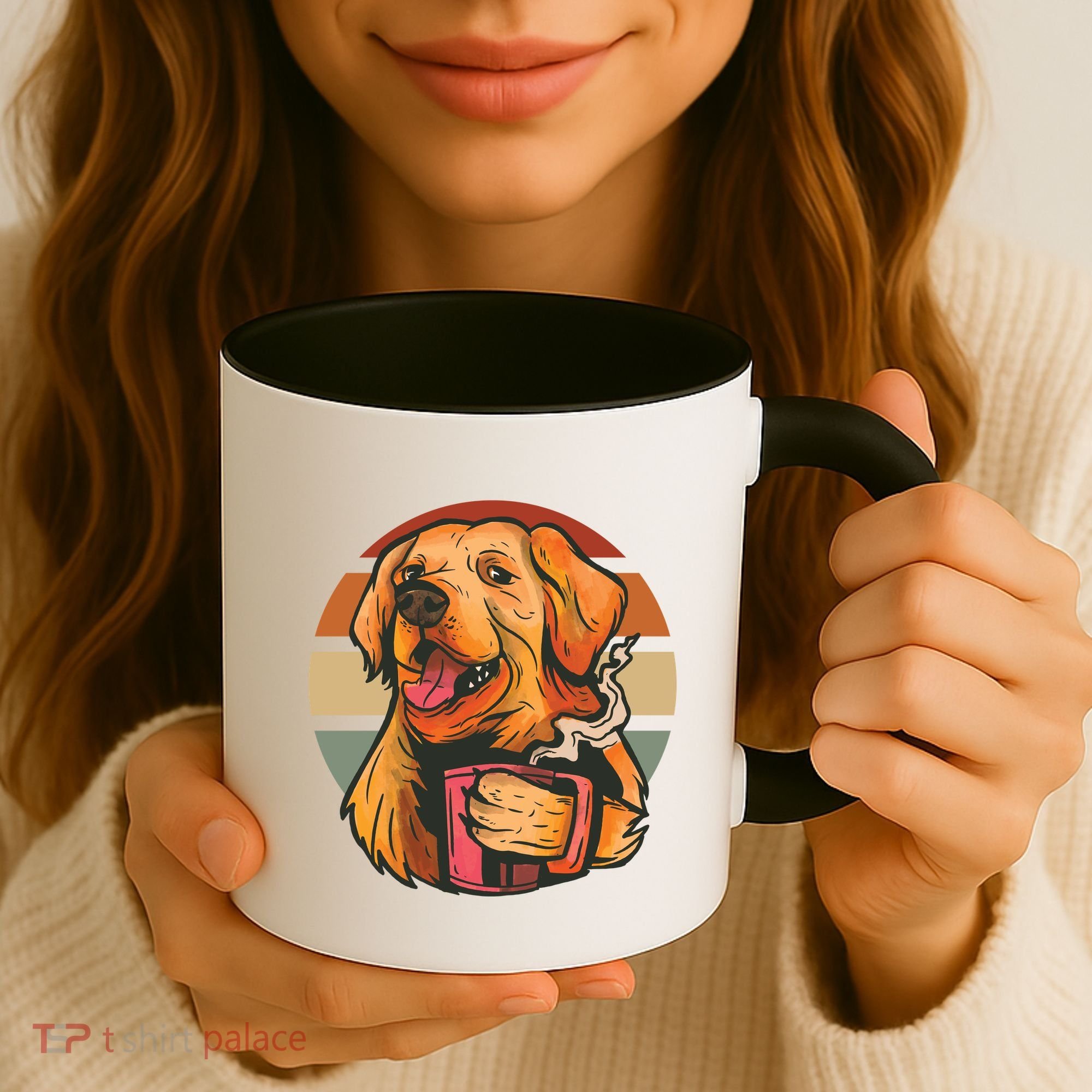 Golden Retriever Dog Coffee Coffee Mug