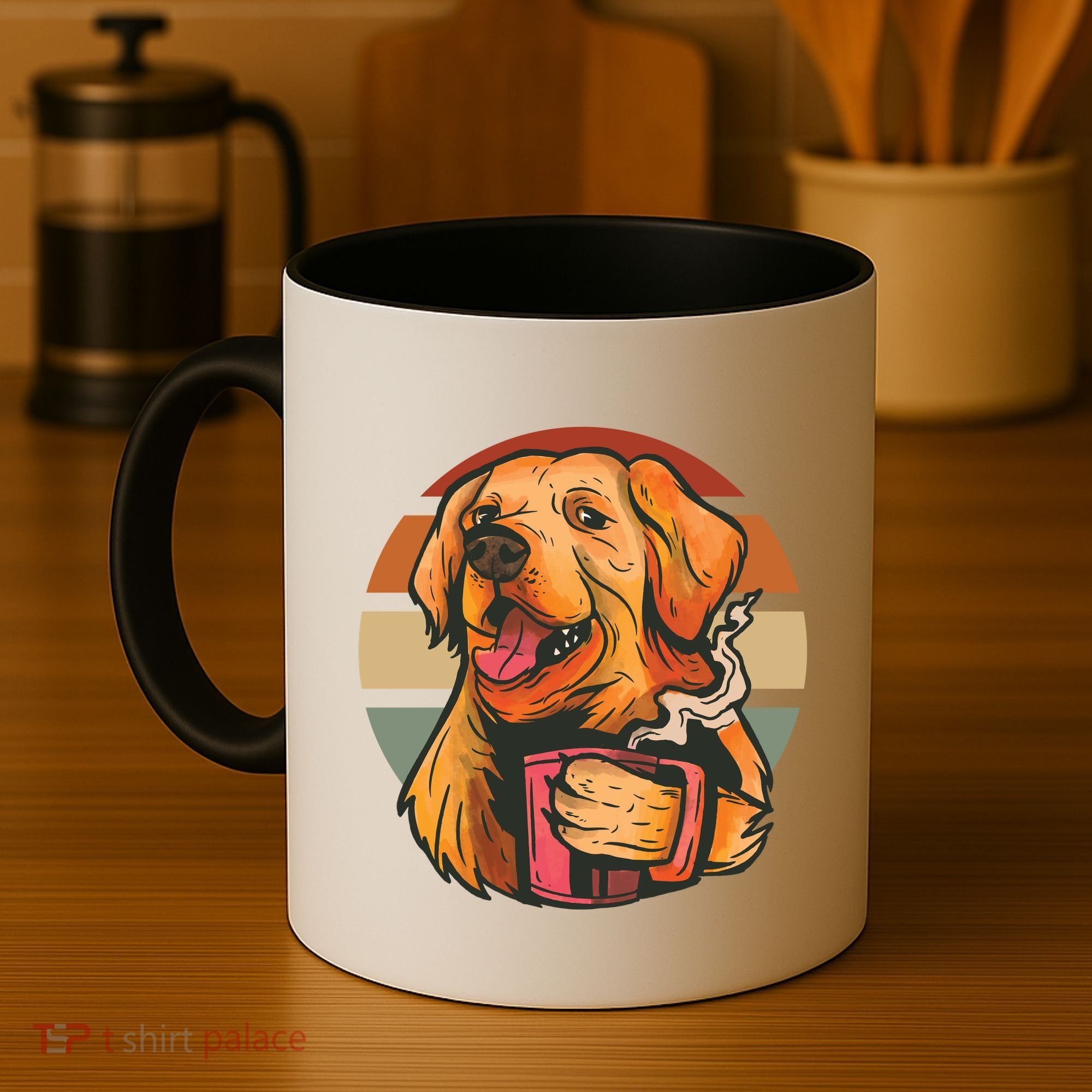 Golden Retriever Dog Coffee Coffee Mug
