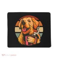 Golden Retriever Dog Coffee Mousepad thumb 0