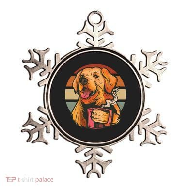Golden Retriever Dog Coffee Ornament