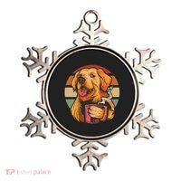 Golden Retriever Dog Coffee Ornament thumb 0