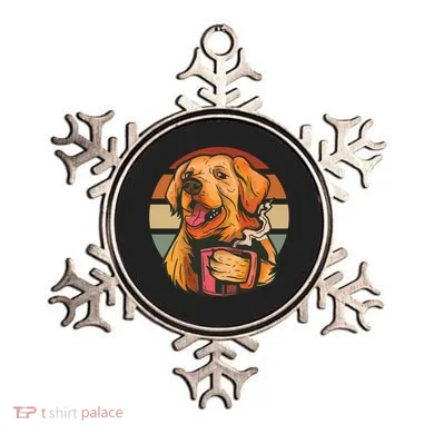 Golden Retriever Dog Coffee Ornament