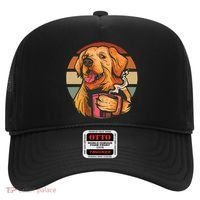 Golden Retriever Dog Coffee Hat thumb 0