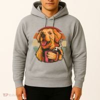 Golden Retriever Dog Coffee Hoodie thumb 2