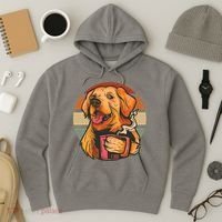 Golden Retriever Dog Coffee Hoodie thumb 3