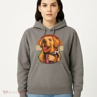 Golden Retriever Dog Coffee Hoodie thumb 5