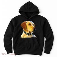 Golden Retriever Dog Portrait Hoodie thumb 0