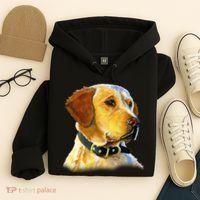 Golden Retriever Dog Portrait Hoodie thumb 4