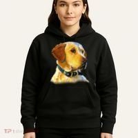 Golden Retriever Dog Portrait Hoodie thumb 5