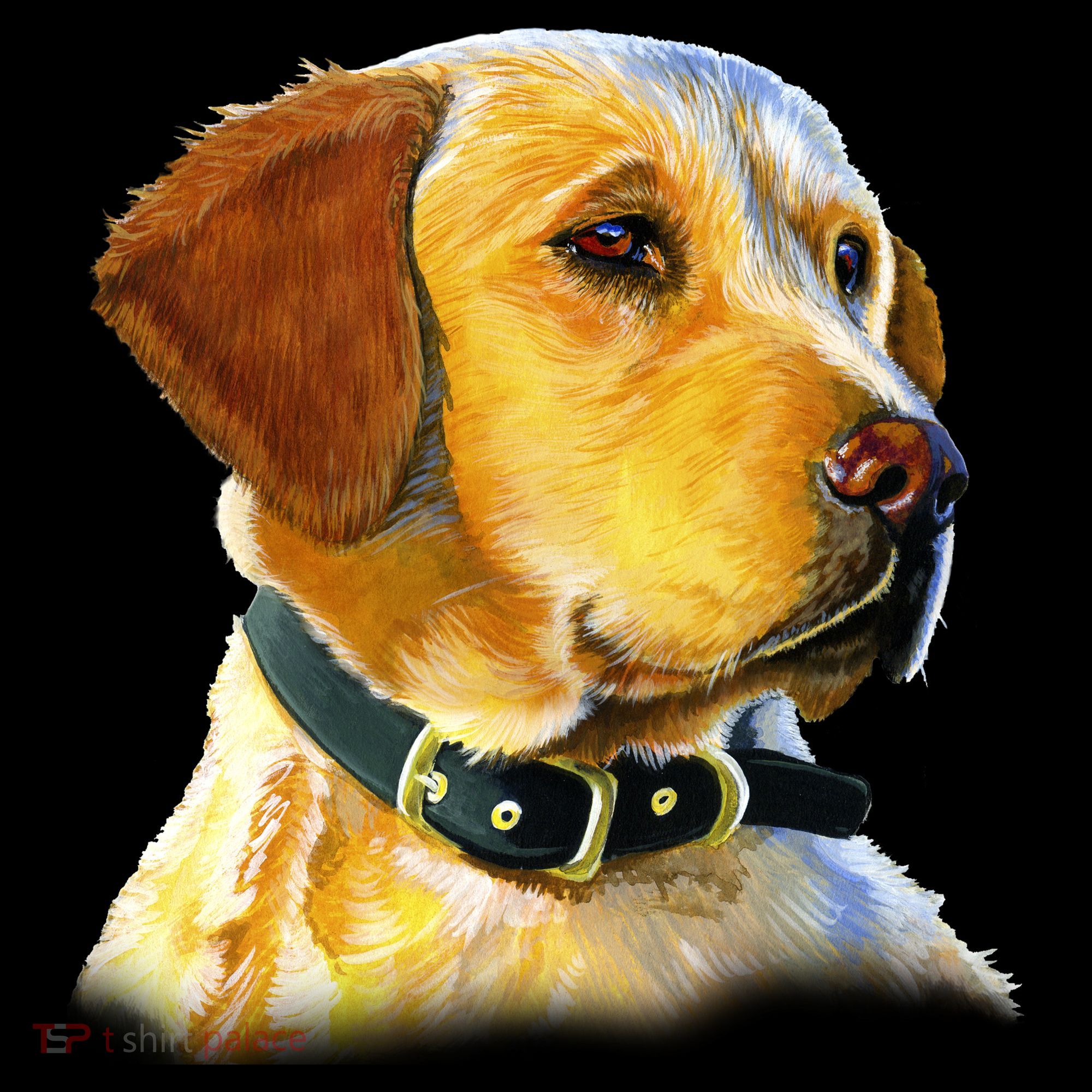 Golden Retriever Dog Portrait Hoodie