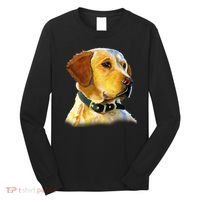 Golden Retriever Dog Portrait Long Sleeve Shirt thumb 0
